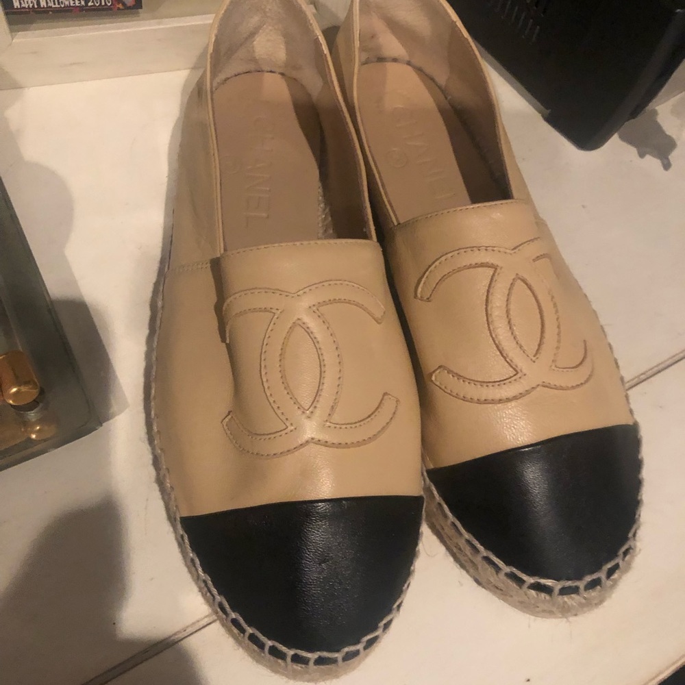 100% authentic CHANEL Espadrilles